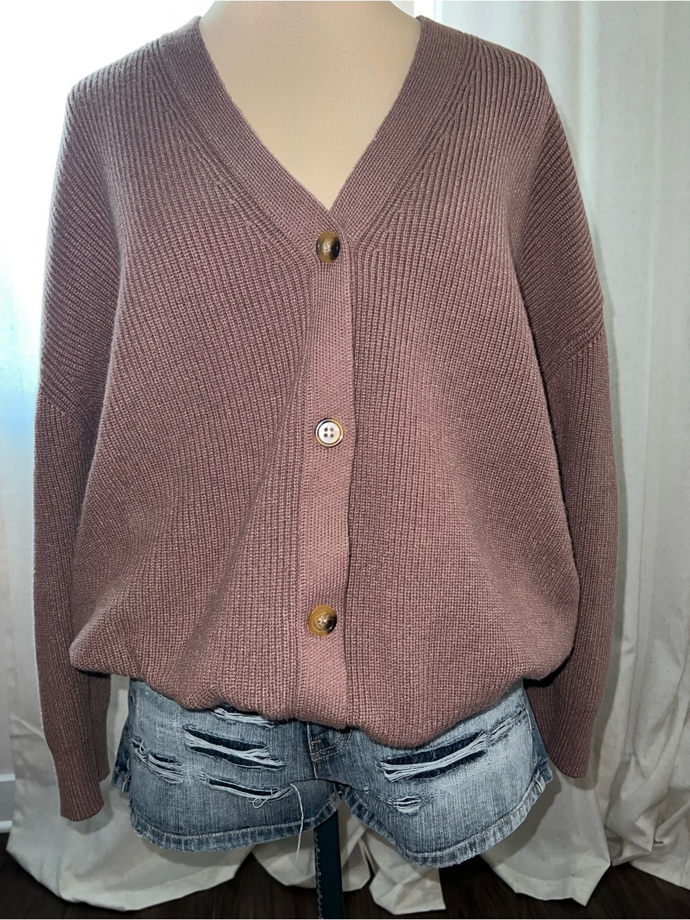 Oversized cardigan